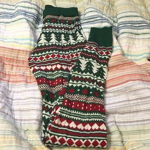 Knit Christmas leggings NWT