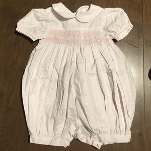Hand embroidered onesie
