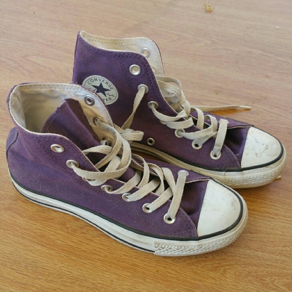 Purple High Top Chucks