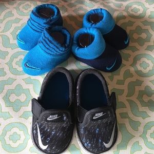 New Nike shoes and socks for baby boy