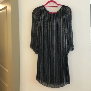 Alice and Olivia navy dress