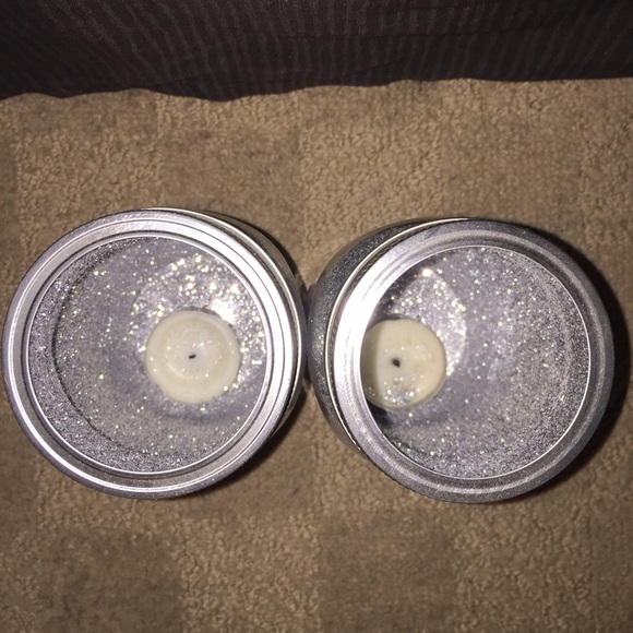 Handmade silver glitter mason jars - Picture 3 of 3