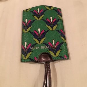Vera Bradley luggage tag