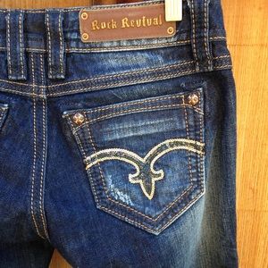 Rock Revival Dark Wash Jeans