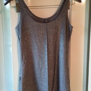 Only hearts sliver tank.