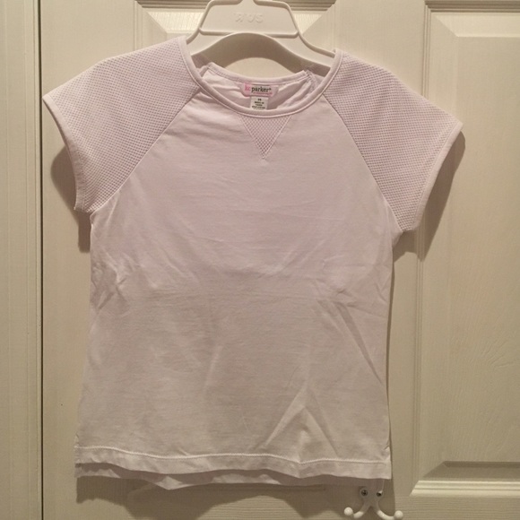 NWOT kc parker white tee
