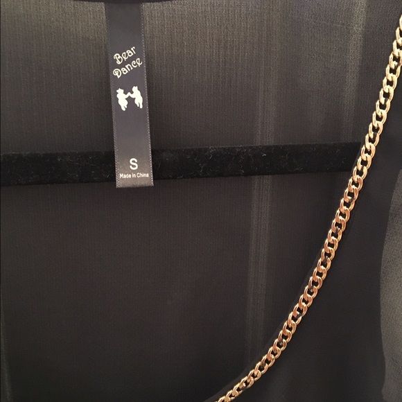 Sheer Black Tank - Picture 3 of 4