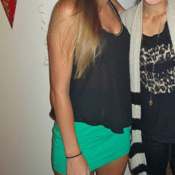Sheer Black Tank - Picture 4 of 4