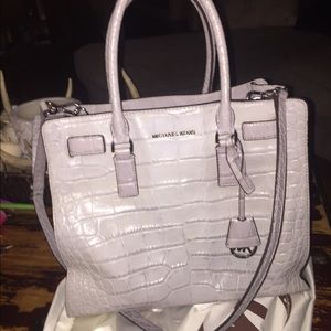 Gray MK Dillon purse