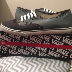 Vans black/grey shoes