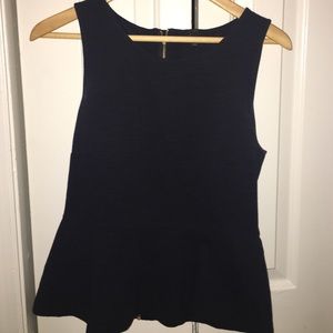 JCREW peplum shirt!