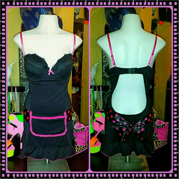 💀 HALLOWEEN COSTUME SEXY MAID COSPLAY LINGERIE