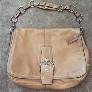 Coach leather purse