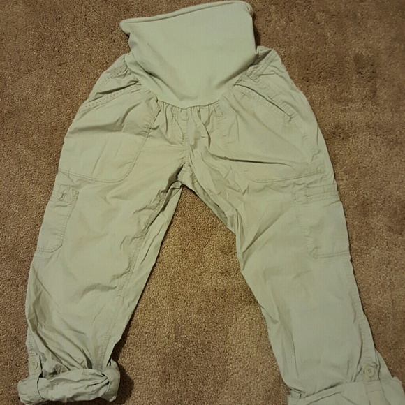 Motherhood maternity cargo pants Clearance