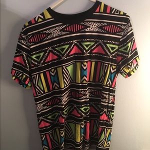 Tribal patterned H&M Divided short sleeved t shirt