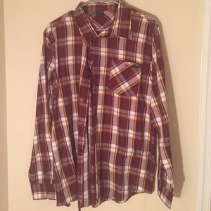Oakley long sleeve button up