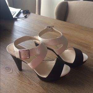 Black and White High Heels