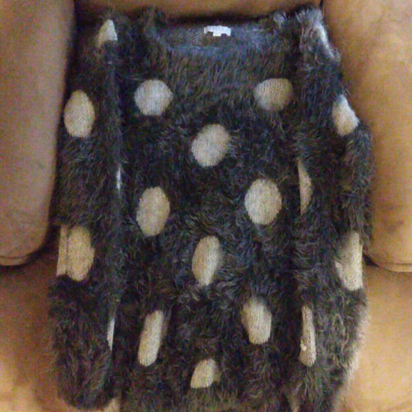 Sweet polka dot sweater
