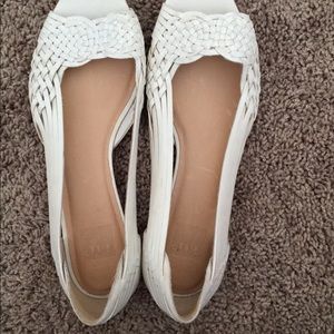 Frye 90s Vintage Huarache White Leather Sandal