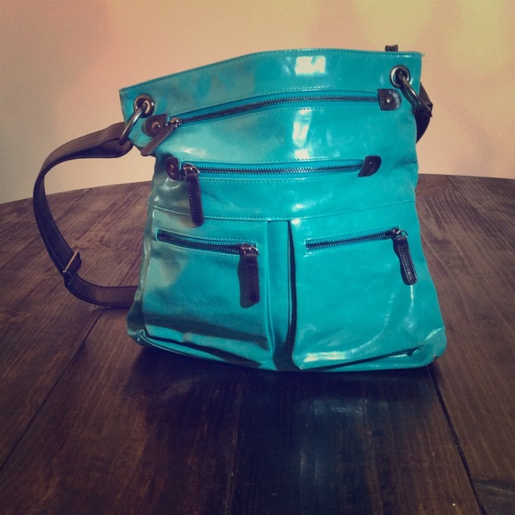 handmade vegan leather shoulder purse