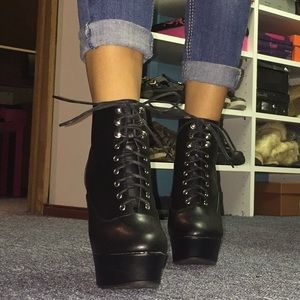 Charlotte Russe Wedge Boots