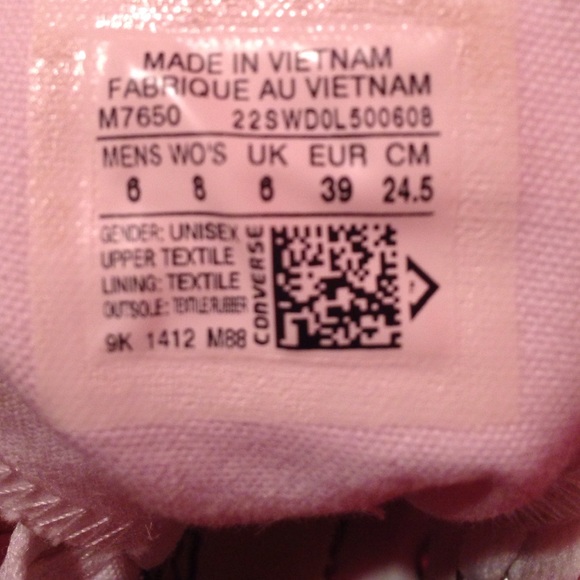 White high top converse