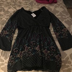 New with tags! Long sleeve Charlotte Russe Dress