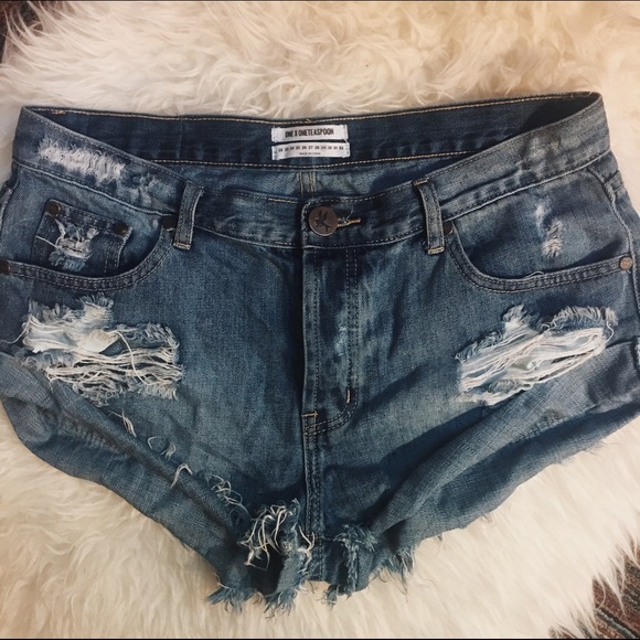 One Teaspoon Pants - one teaspoon bandits shorts