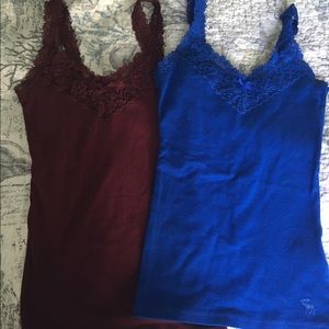 Abercrombie kids tanks. Size large.