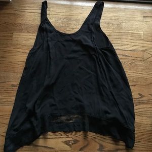 FP Flowy Lace Edge Tank Top
