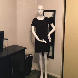 Talbots 100% Black Cotton Dress