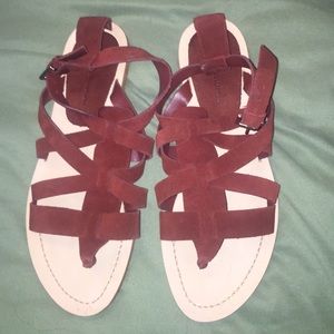 NEVER WORN gladiator sandals