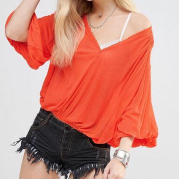 ♥️SALE♥️Knit V-Neck Blouse - Picture 3 of 4