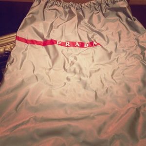 Authentic Prada dust bag