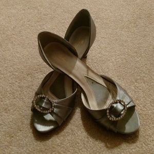 final $ drop! Sage green formal shoes