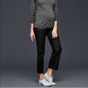 Gap Maternity Full Panel Tailored Crop Pants