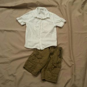 Matching Sets - Outfit! Boys Button Shirt and Shorts Matching Sets - Outfit! Boys Button Shirt and Shorts
