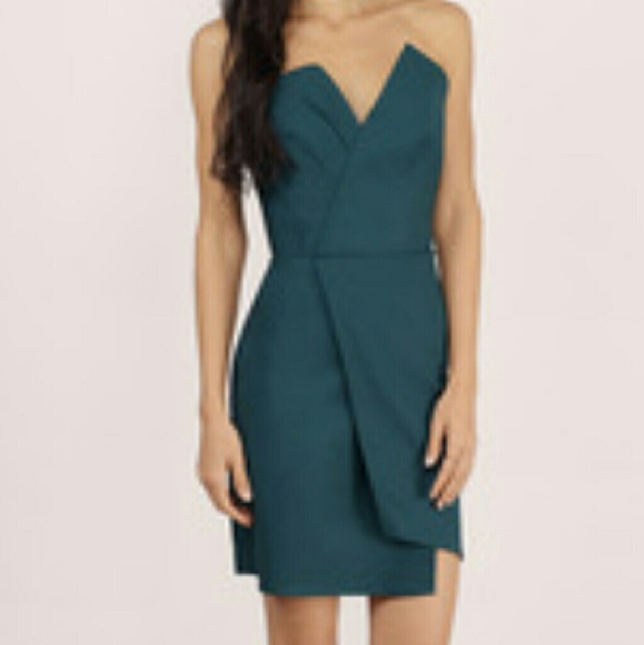Emerald Mermaid Mini Bodycon Dress