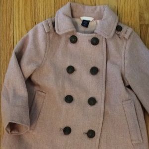 Babygap pink dressy 2T coat