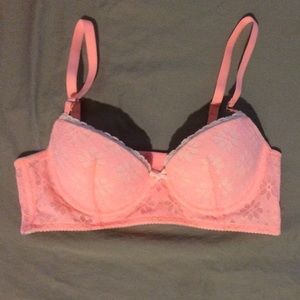 Gilly Hicks Push 'Em Up Long Line Bra.