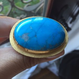 Turquoise stone ring