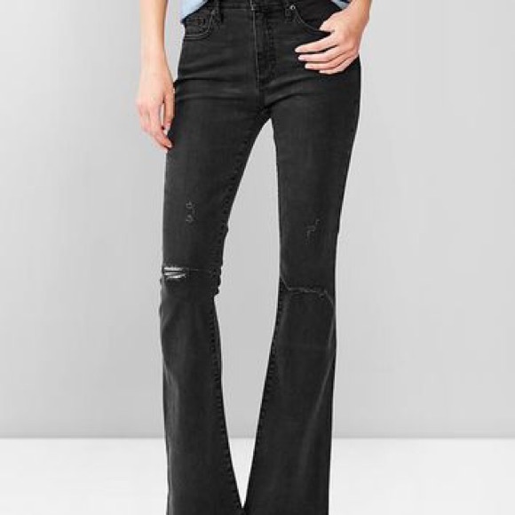 GAP Pants - GAP Resolution Skinny Flares black 26 R