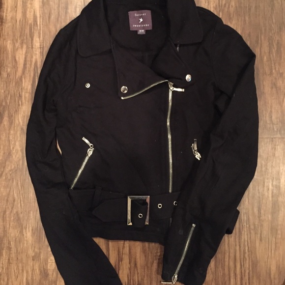 Black Biker Jacket