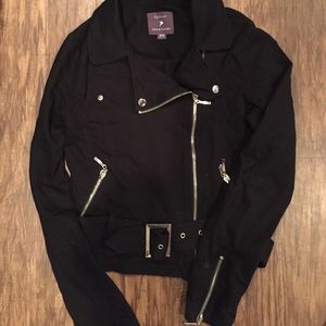 Black Biker Jacket