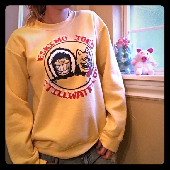 Eskimo Joe's Pale Yellow Sweatshirt