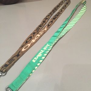 2 Oakley Lanyards