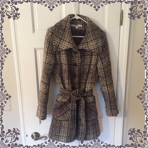 DKNY Tweed Coat size 12