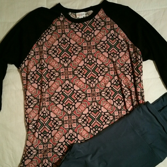 Lularoe outfit randy xxl and leggings tc