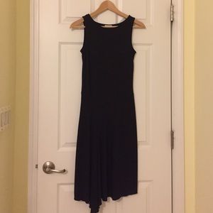 Ann Taylor Loft black jersey dress
