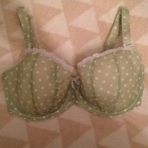 Freya polka-dot bra